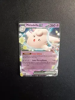 Carte Pokemon Melodelfe EX 082/197 OBF Ecarlate Violet Flammes Obsidiennes NEUF - Image 1