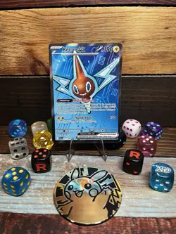 Pokemon TCG Rotom Ex 111/094 Phantasmal Flames Near Mint Condition NM ME02 - Image 1