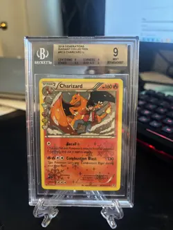 2016 Pokemon XY Generations Radiant Collection RC5 5 Charizard BGS 9 MINT - Image 1