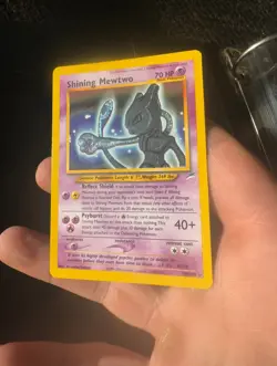 Shining Mewtwo Neo Destiny Shiny Holo Old Rare Pokemon Card 109/105 LP - Image 3