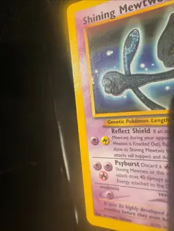 Shining Mewtwo Neo Destiny Shiny Holo Old Rare Pokemon Card 109/105 LP - Image 5