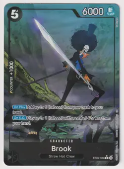 Brook EB02-048 Alternative Art NM One Piece TCG English - Image 1