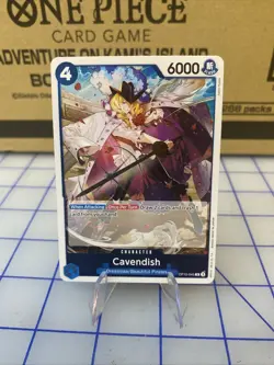 Cavendish OP10-045 (R) Rare Foil Royal Blood One Piece TCG - Image 1