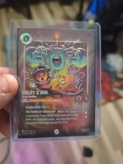 Lorcana TCG Sulley & Boo Enchanted 229/204 Attack of the Vine! - Image 1