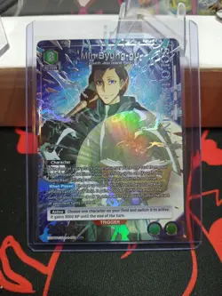 Union Arena UE17BT: SOLO LEVELING Min Byung-gu UE17BT/SLG-1-061 Uncommon 1-Star - Image 1