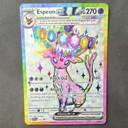 Espeon ex SVP175 Sv: Scarlet & Violet Promo Holo English Near Mint! - Image 1