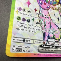 Espeon ex SVP175 Sv: Scarlet & Violet Promo Holo English Near Mint! - Image 4
