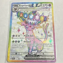Pokemon ESPEON ex SVP175 Scarlet & Violet Promo Holo English 270 HP - Image 1
