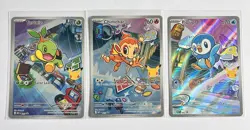 Pokemon TCG Turtwig, Chimchar And Piplup - First Partner Collection Set - Image 1