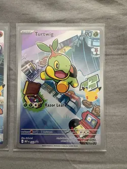 Pokemon TCG First Partner Illustration Starters Piplup, Chimchar And Turtwig - Image 4