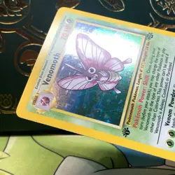Pokemon TCG Venomoth Holo Rare 1st Edition Jungle 1999 #13/64 LP + NM - - Image 5