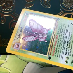 Pokemon TCG Venomoth Holo Rare 1st Edition Jungle 1999 #13/64 LP + NM - - Image 5