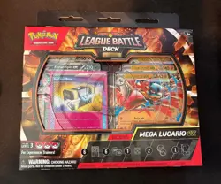 Pokemon TCG League Battle Deck Mega Lucario ex 60-Card Deck English - Image 1