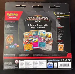 Pokemon TCG League Battle Deck Mega Lucario ex 60-Card Deck English - Image 2