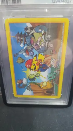 PSA 10 2016 POKEMON PLAYING CARDS MARIO PIKACHU JACK OF HEARTS - Image 2