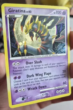 Giratina 10/127 Platinum Holo Holo Rare 100 HP ENG 2009 Pokemon TCG Card - Image 5
