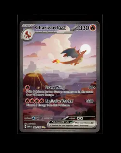 Charizard ex - 199/165 SV: Scarlet & Violet 151 Pokemon Card NM - Image 1