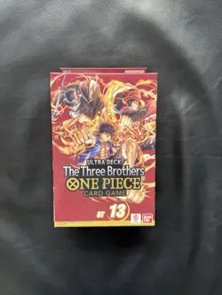 One Piece Card Game - Ultra Deck: Three Brothers - ST 13 - Factory Sealed (ENG) - Image 1