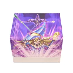 Yu-Gi-Oh! Dark Magician Girl Card Storage Box YGO Premium PU Leather Deck Box - Image 1