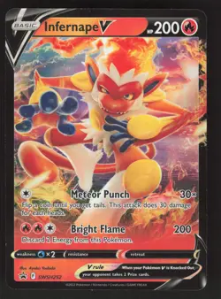 Infernape V SWSH252 Pokemon TCG Sword & Shield Promo Cards NM - Image 1