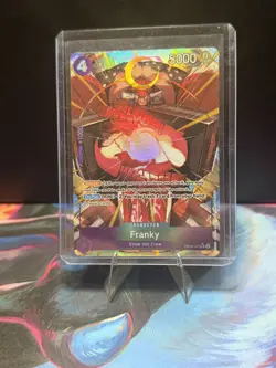 Franky OP09-072 ALT ART Emperors in the New World One Piece Card Game English NM - Image 3