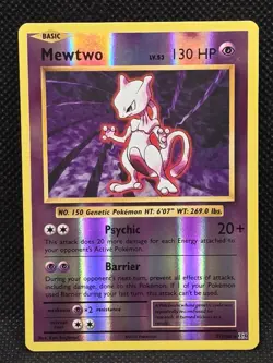Mewtwo XY Evolutions 51/108 Reverse Holo Rare 2016 Pokemon Card - Image 1
