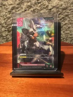 Gundam Kyrios (GD04-034) [LR Foil] (NM) - Gundam Card Game - Phantom Aria (ENG) - Image 1