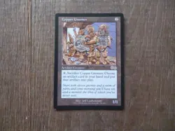 MTG 1 x Copper Gnomes rare Card Urza's Saga Magic The Gathering - Image 1