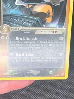Dark Marowak 7/109 Rare - ex Team Rocket Returns Pokemon Card - NM - Image 2