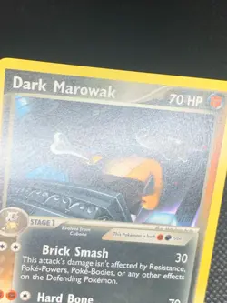Dark Marowak 7/109 Rare - ex Team Rocket Returns Pokemon Card - NM - Image 3