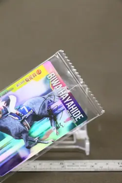 Biwa Hayahide Thoroughbred Horse Wafer Card BANDAI Japanese No.2-022 - Image 4