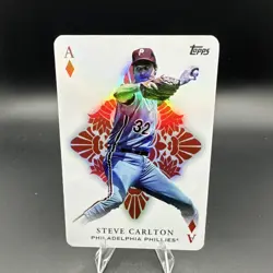 Topps 2023 Series 2 All Aces Steve Carlton AA-39 Phillies Baseball Insert - Image 1
