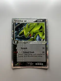Tyranitar EX - 17/17 - Ultra Rare - POP Series Promos 1 - LP Lightly Played - Image 1