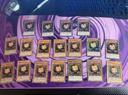 Yugioh Sangan Card lot of 18 cards LEDU Foil and Metal raiders 18x cards - Image 1