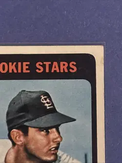 1965 Topps - 1965 Rookie Stars Steve Carlton, Fritz Ackley #477 (RC) EX - Image 3