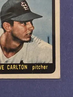 1965 Topps - 1965 Rookie Stars Steve Carlton, Fritz Ackley #477 (RC) EX - Image 4