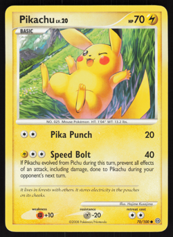 Pokemon TCG - Stormfront - Pikachu 70/100 - P - Image 1