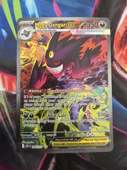 Pokemon TCG Mega Gengar Ex 284/217 Special Illustration Rare SIR Ascended Heroes - Image 1