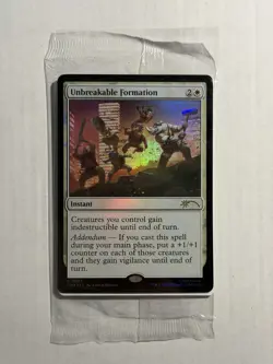 Unbreakable Formation Magic The Gathering NYCC 2025 TMNT Promo Sealed - Image 1