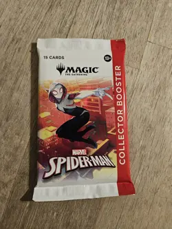 Magic The Gathering Marvel Spiderman Collector Booster Pack Sealed In Hand MTG - Image 1