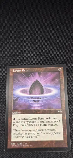 Lotus Petal MTG Tempest (2nd Listing) - Image 1