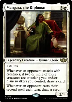 MTG Mangara, the Diplomat NON-FOIL NM 124 Commander: Tarkir: Dragonstorm - Image 1