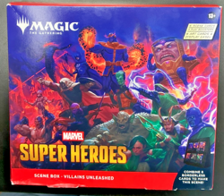 Sealed Marvel Super Heroes Villians Unleashed Scene Box Magic MTG -Kid Icarus- - Image 1