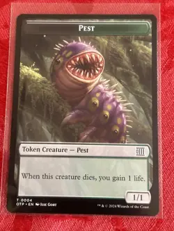 MTG - Pest Token - 0004 - Outlaws of Thunder Junction NM - Image 1