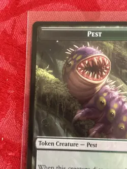 MTG - Pest Token - 0004 - Outlaws of Thunder Junction NM - Image 3
