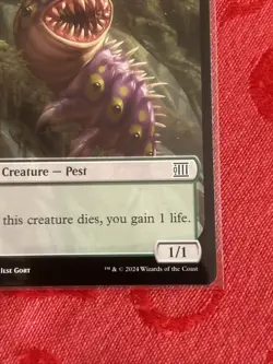 MTG - Pest Token - 0004 - Outlaws of Thunder Junction NM - Image 5