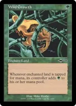 Wild Growth - Medium Play MTG Beatdown Box Set - Image 1