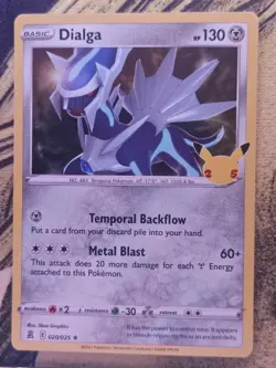 Dialga 020/025 Rare Celebrations Pokemon Holo Near Mint - Image 1