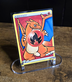 The Pokemon Fire Energy Charizard Custom Art - Image 1