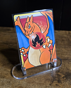 Pokemon Energy Card Charizard Energy Custom Art - Image 1